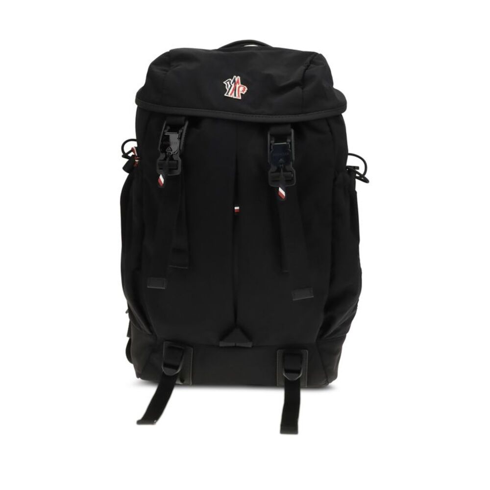 Moncler Grenoble Men Leather-Trimmed Backpack